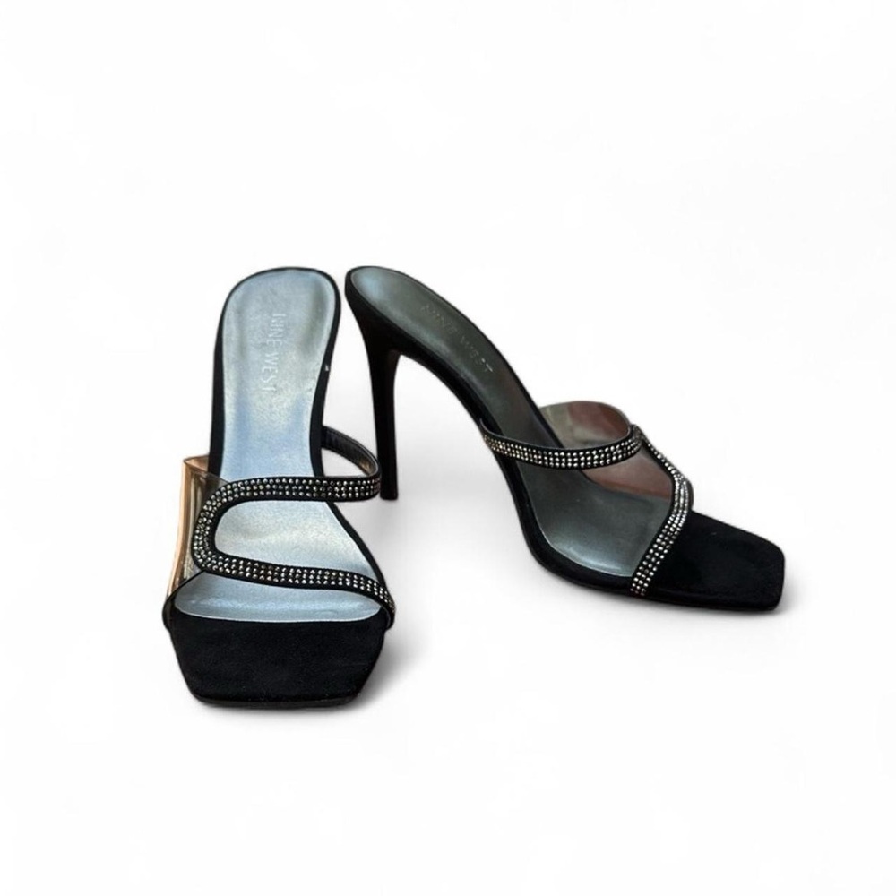 2000s Nine West mule heels size 8